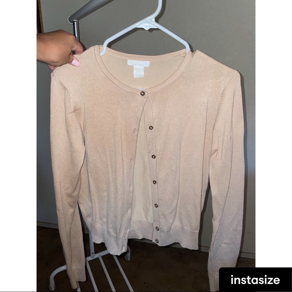 H&M beige cardigan